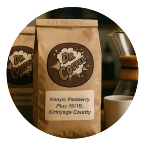 Kenya: Peaberry Plus, Kirinyaga County